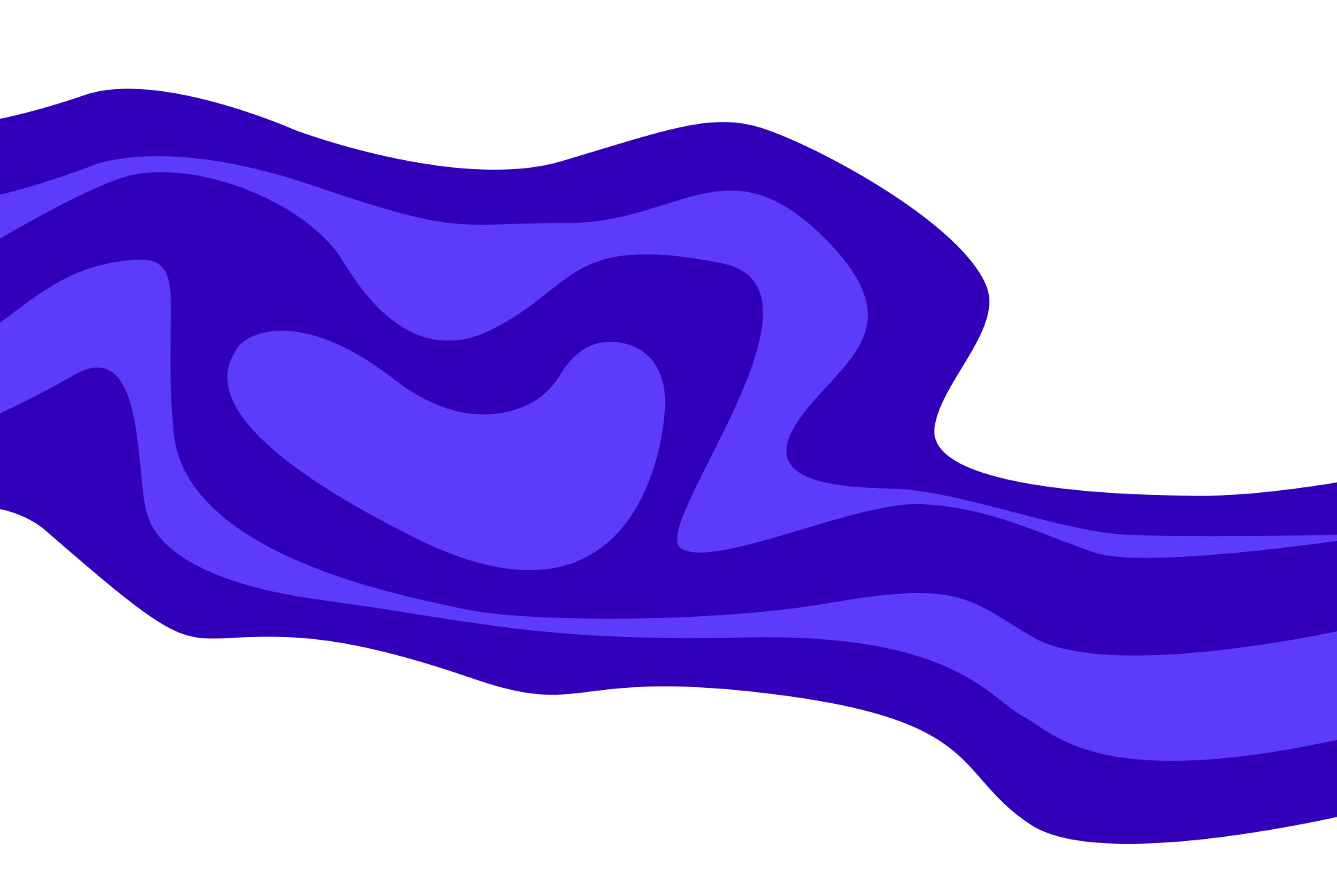 Blue waves background